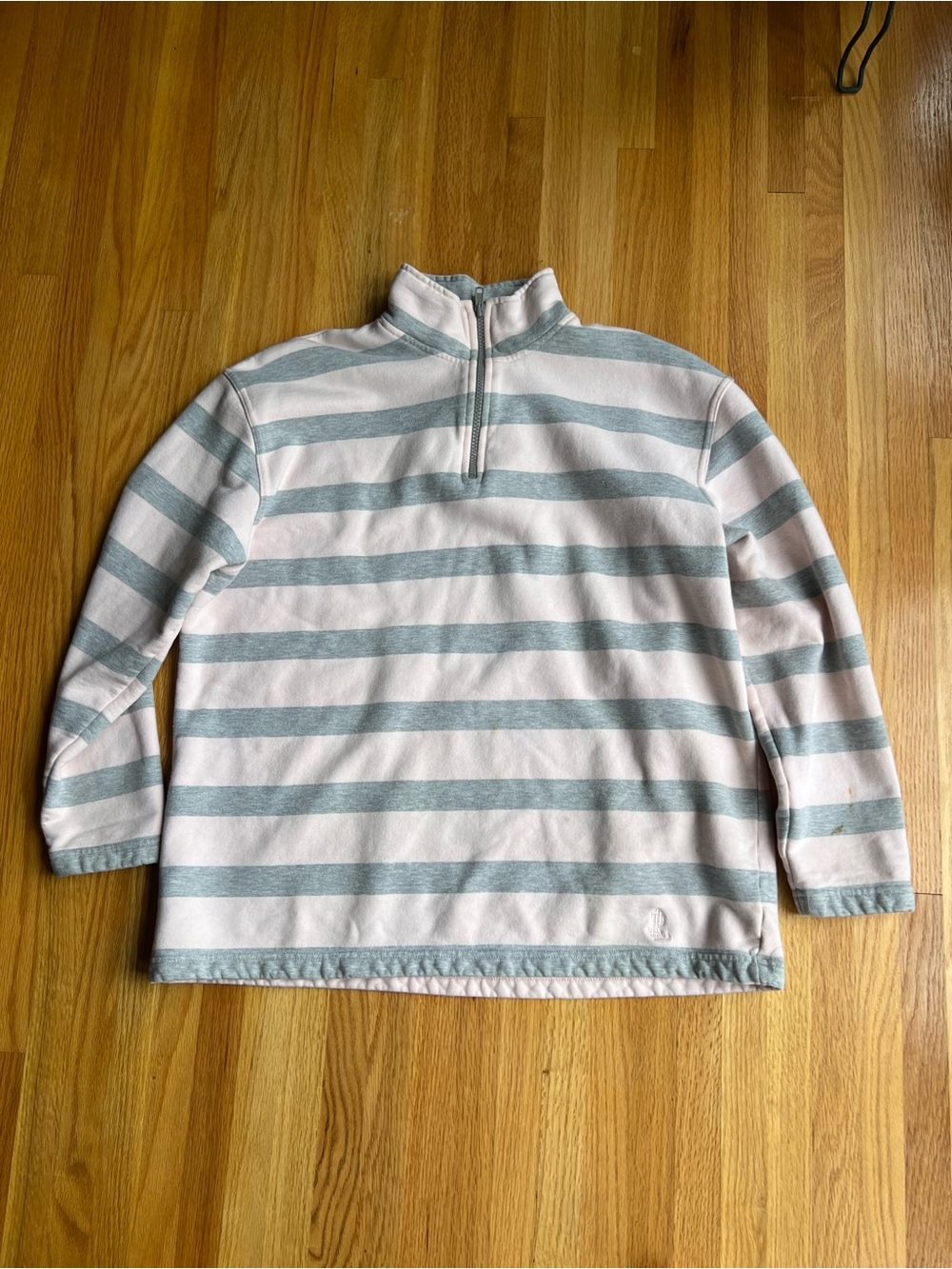 Ralph Lauren Half-Zip Pullover Sweater - Light Pink & Light Blue